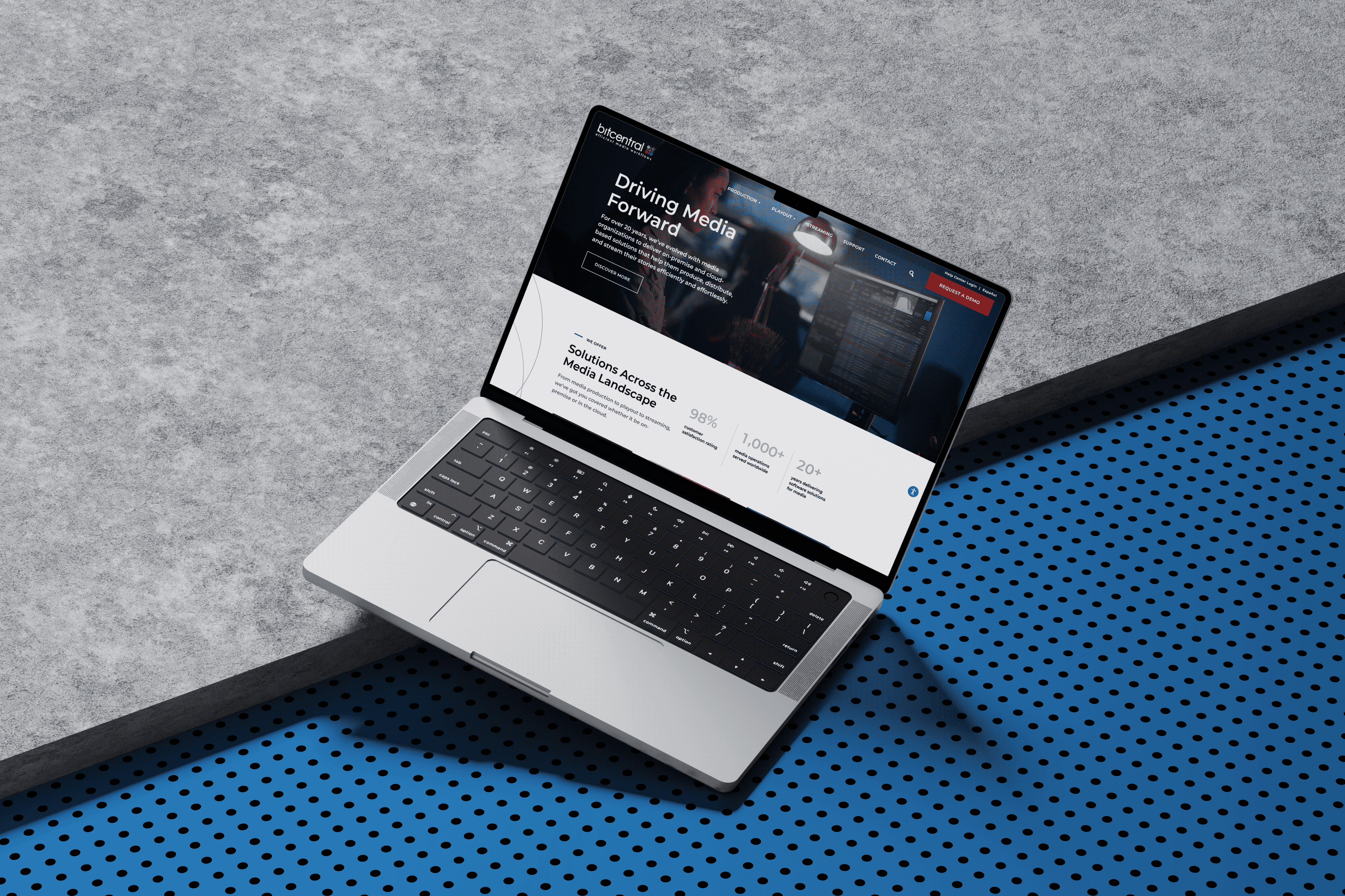 Bitcentral Media **Platform Development**
